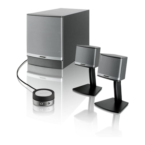 Bose Companion 3 User manual