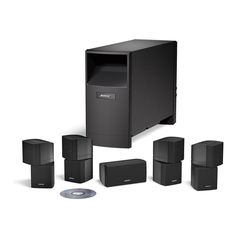 Bose Acoustimass 6 owner's guide