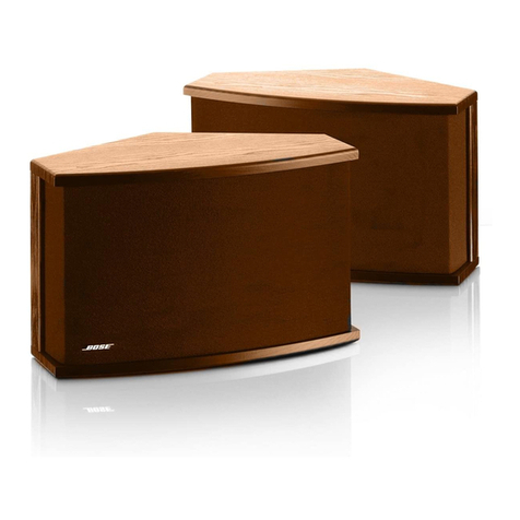 Bose 901 owner's guide