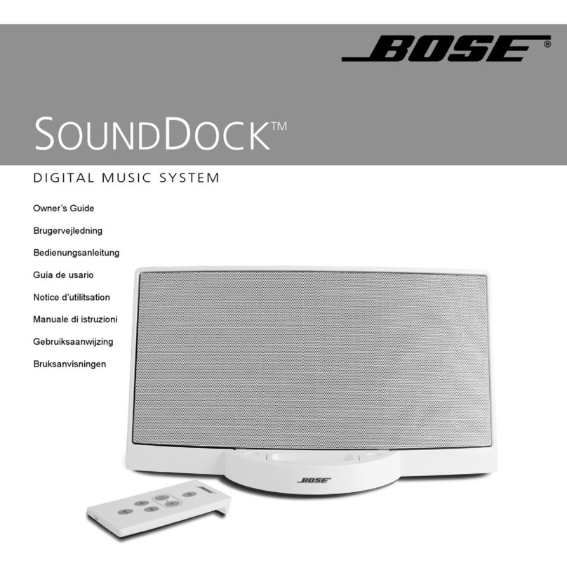 Bose 336 owner's guide