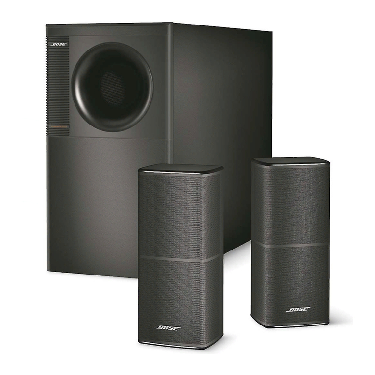 Bose AM262838_00_V. owner's guide