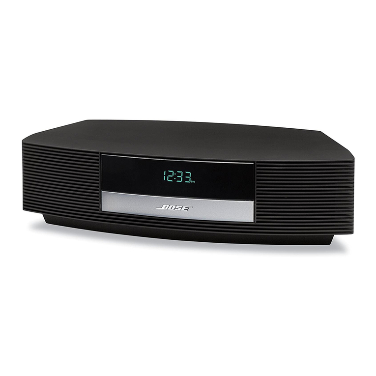 Bose Wave WaveRadio/ owner's guide