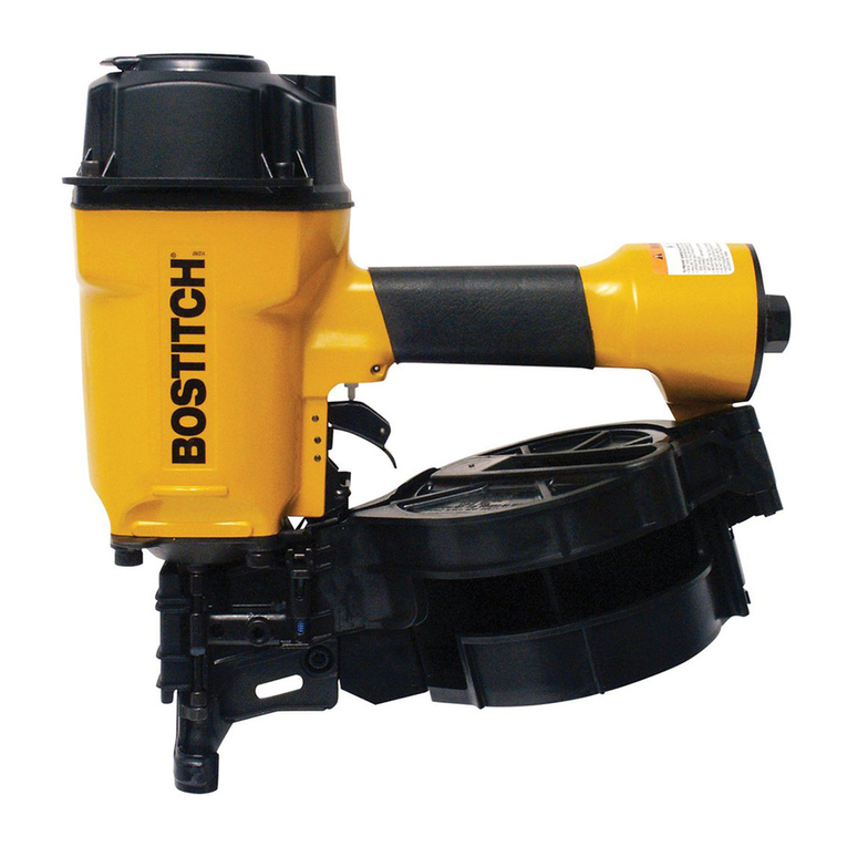 Bostitch N100C Operation and maintenance manual