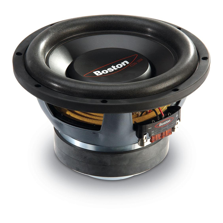 Boston Acoustics G310-4 brochure Boston Acoustics G310-4 brochure