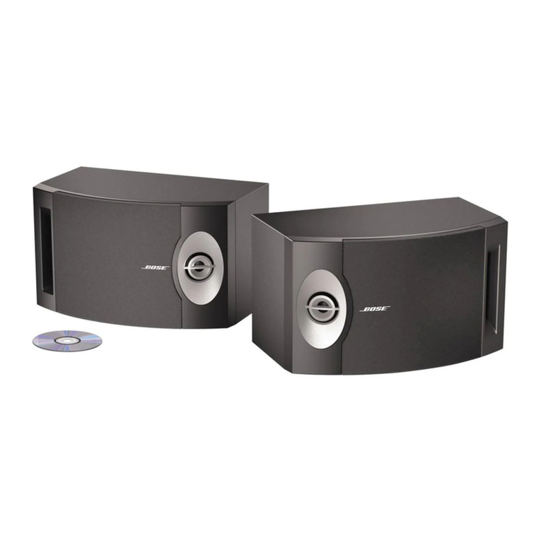 Bose 201 Series User manual