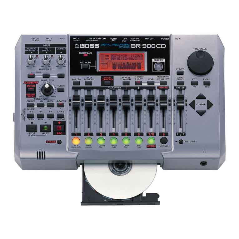 BOSSCO BR-900CD User manual