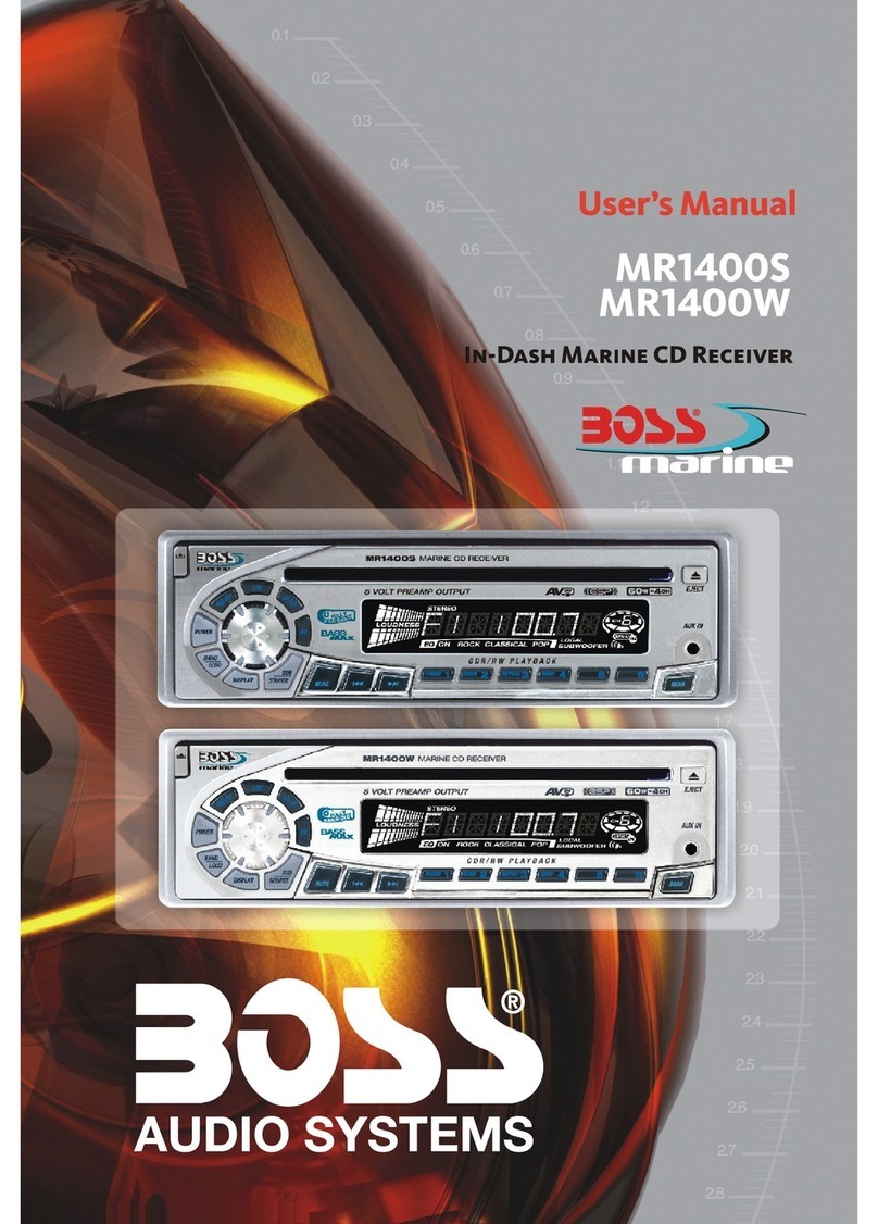 Boss Audio Systems MR1400S user manual