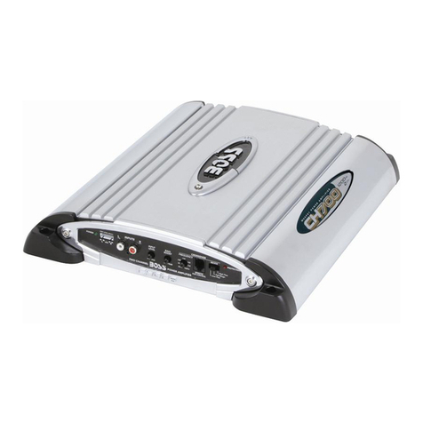Boss Audio Systems CHAOS CH700 Service manual