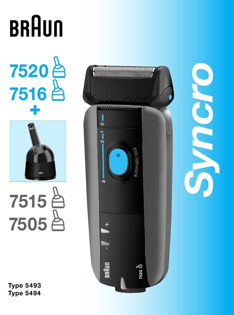 Braun Syncro 7505 user guide