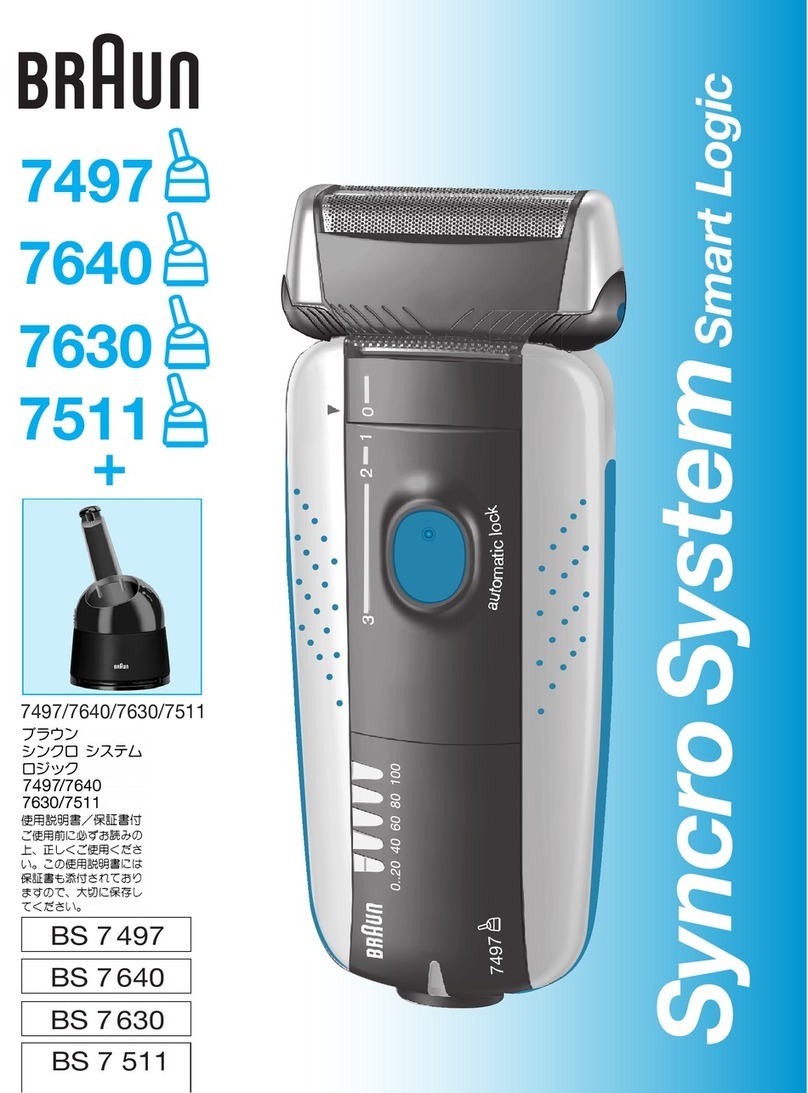 Braun Syncro 7497 User manual