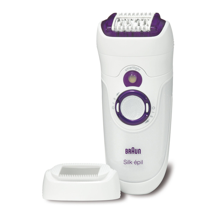 Braun Silk-epil Xpressive 7180 User manual