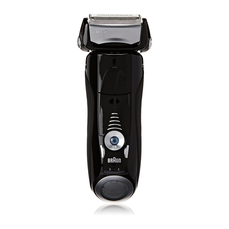 Braun Gillette Prosonic 720 User manual