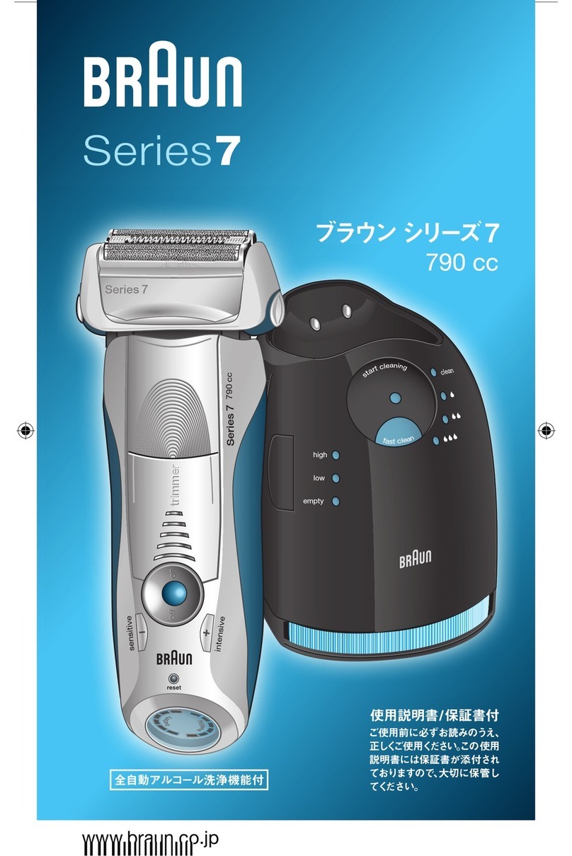 Braun 7 User manual Braun 7 User manual