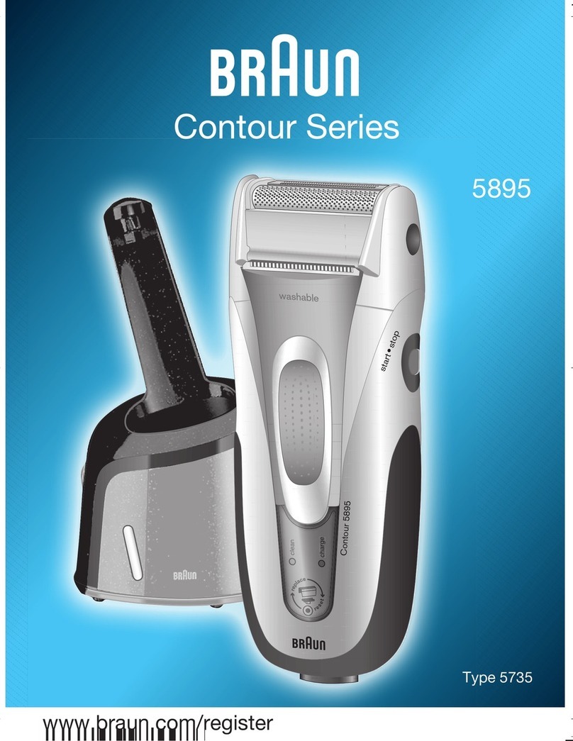 Braun Contour 5895 User manual