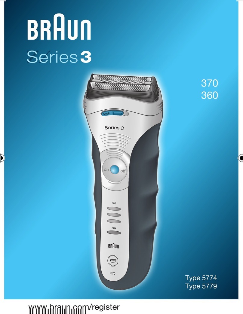 Braun 5774 User manual