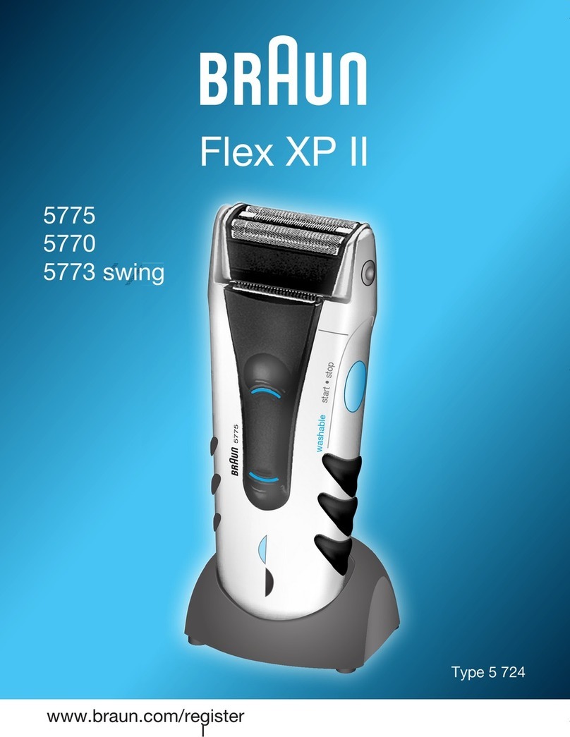 Braun FlexXPII 5770 User manual