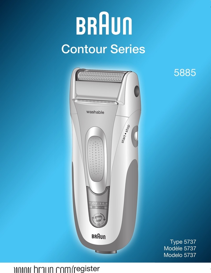 Braun 5737 owner's manual