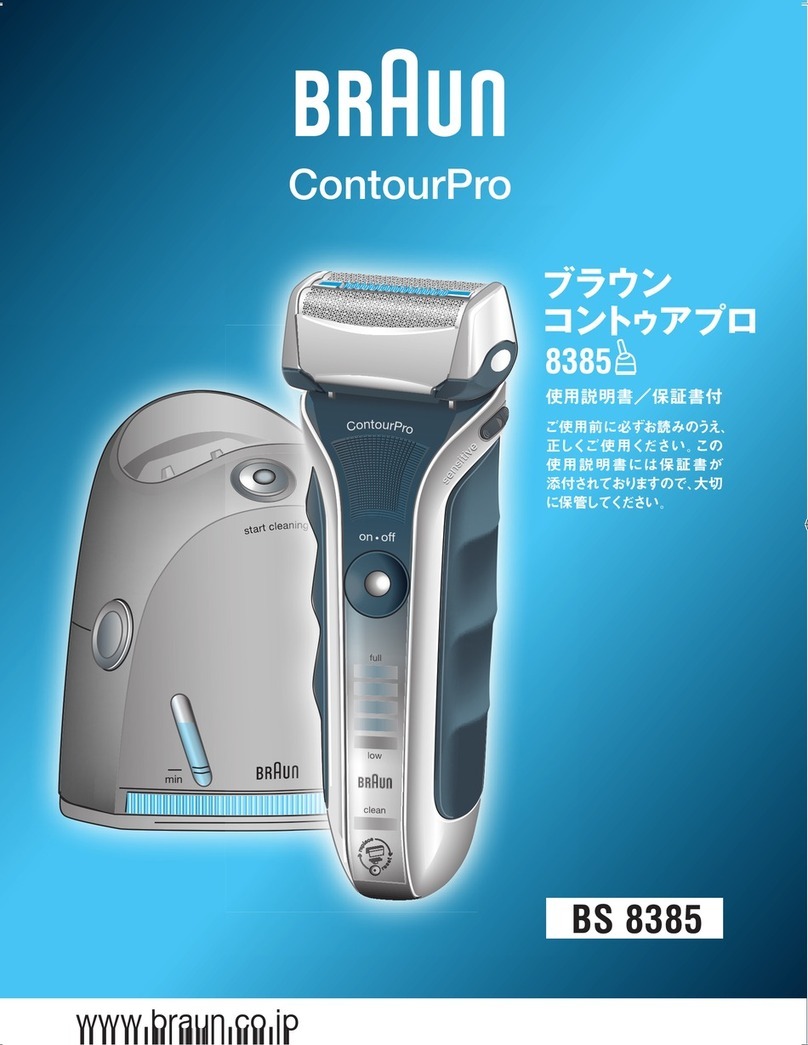 Braun BS 8385 User manual