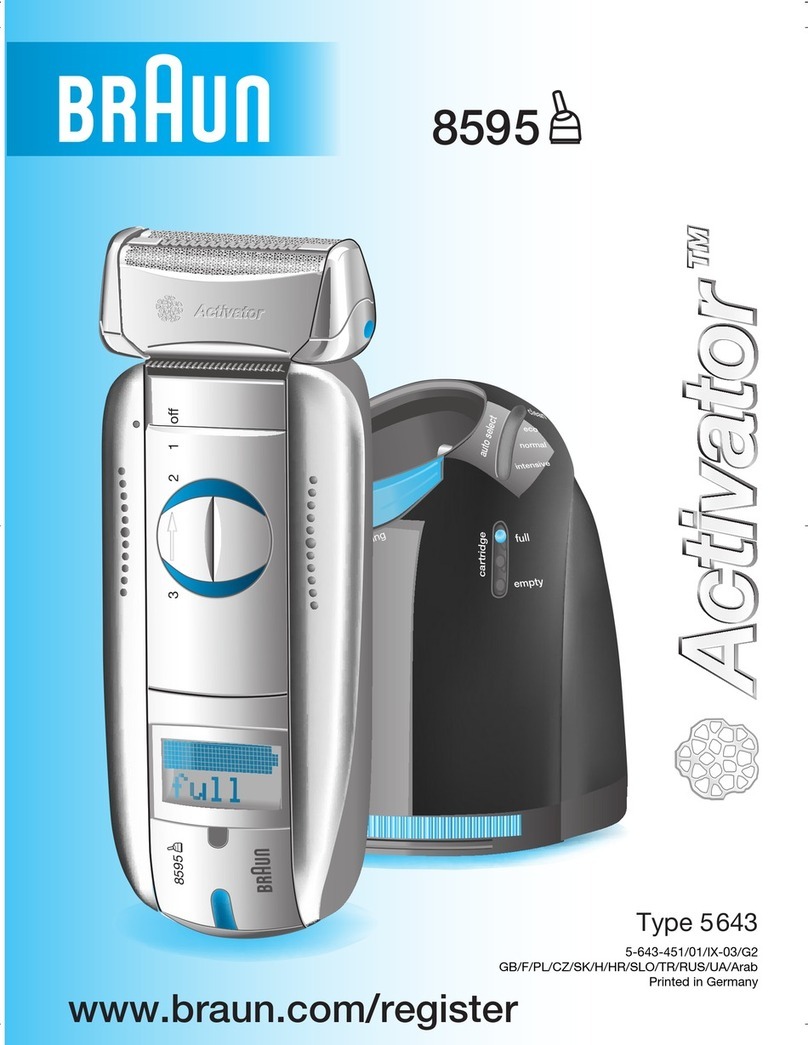 Braun Activator 8595 User manual
