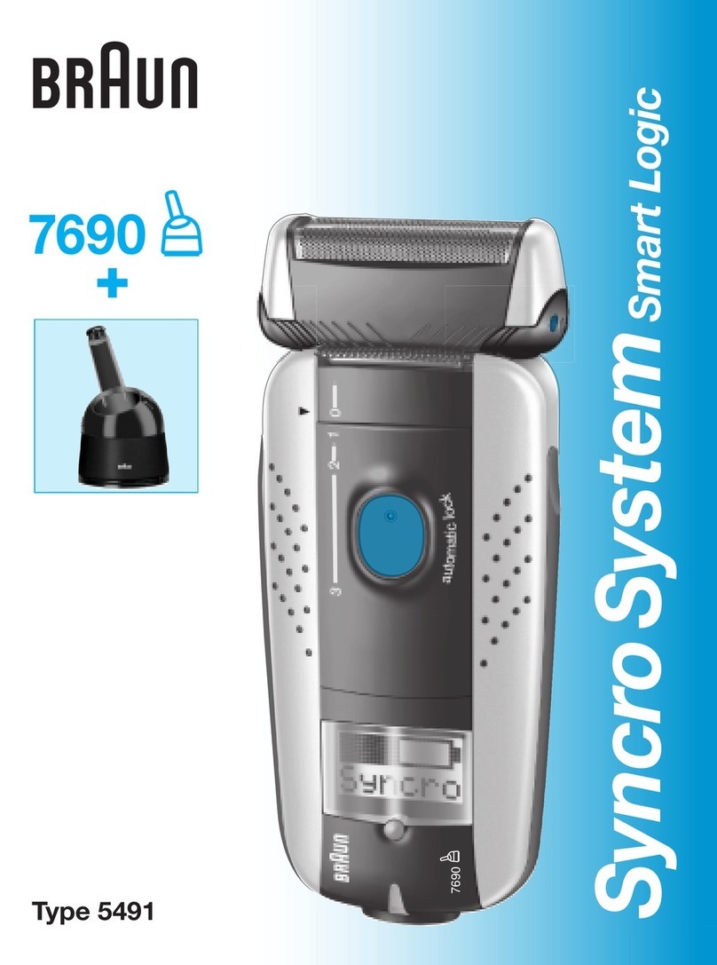 Braun Syncro 7690 owner's manual