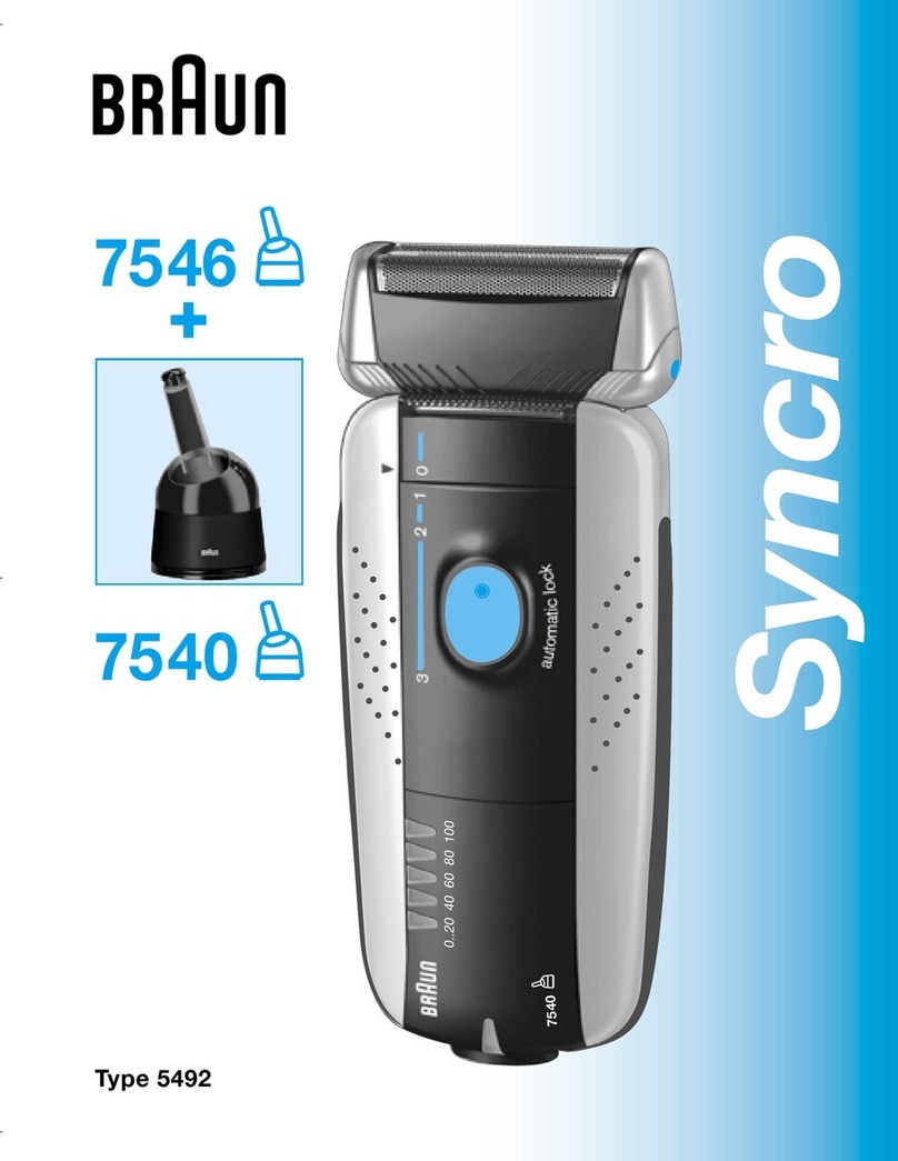 Braun Syncro 7546 User manual