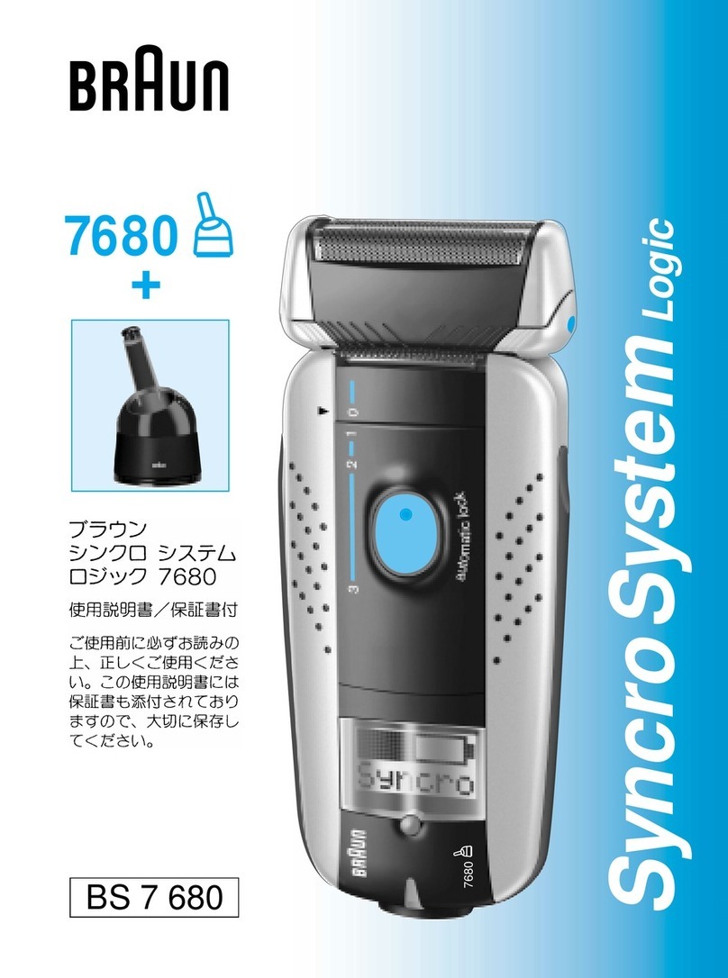 Braun Syncro 7680 user manual