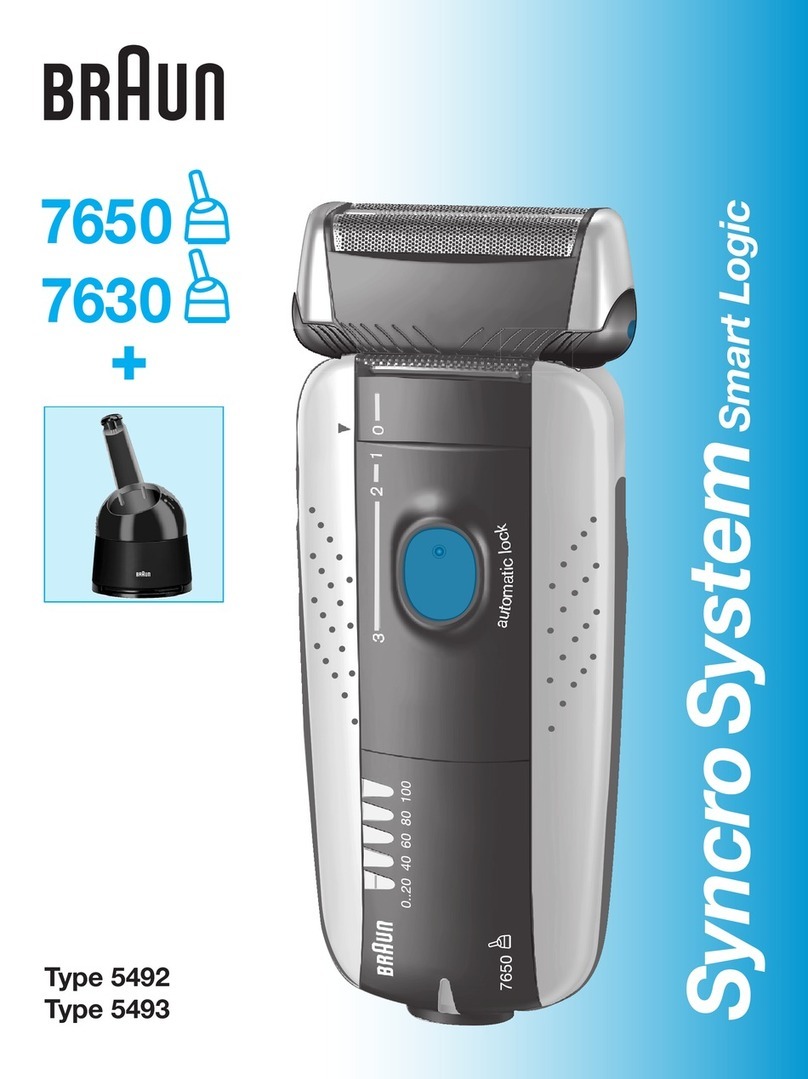 Braun Syncro 7650 User manual