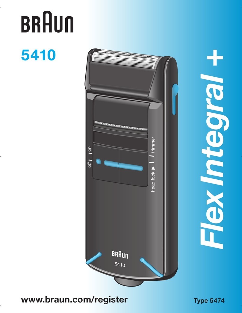 Braun Flex Integral+ 5410 User manual