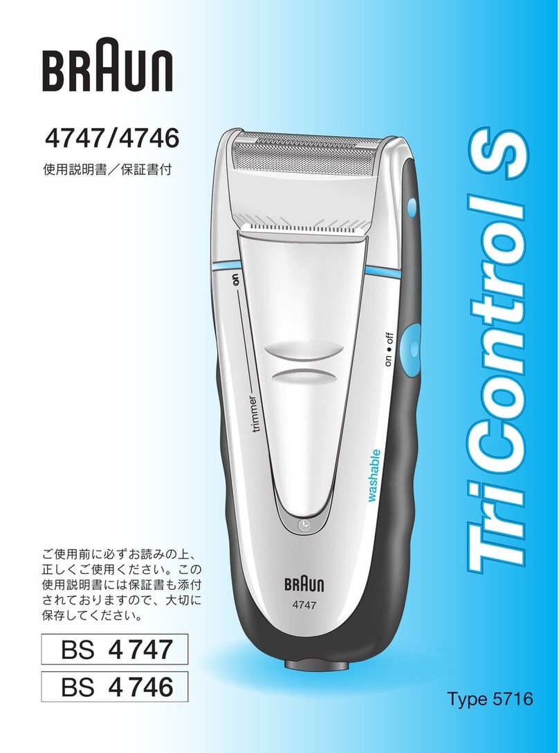 Braun 4746 User manual Braun 4746 User manual