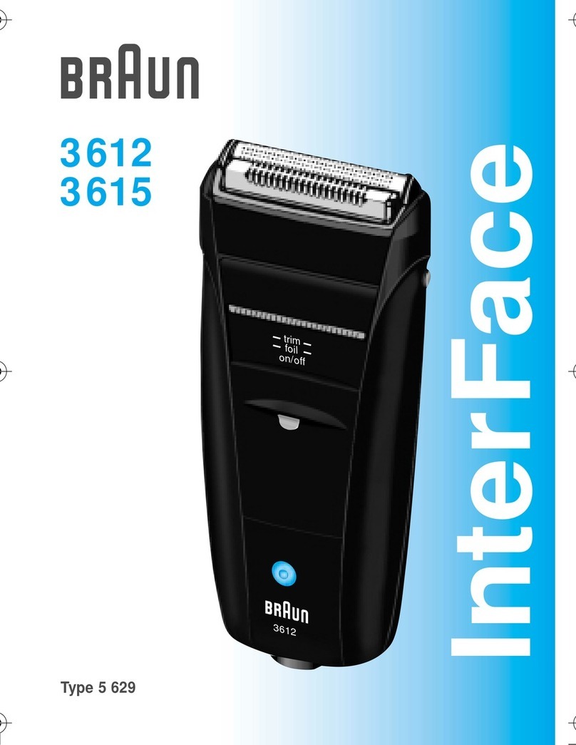 Braun InterFace 3612 owner's manual