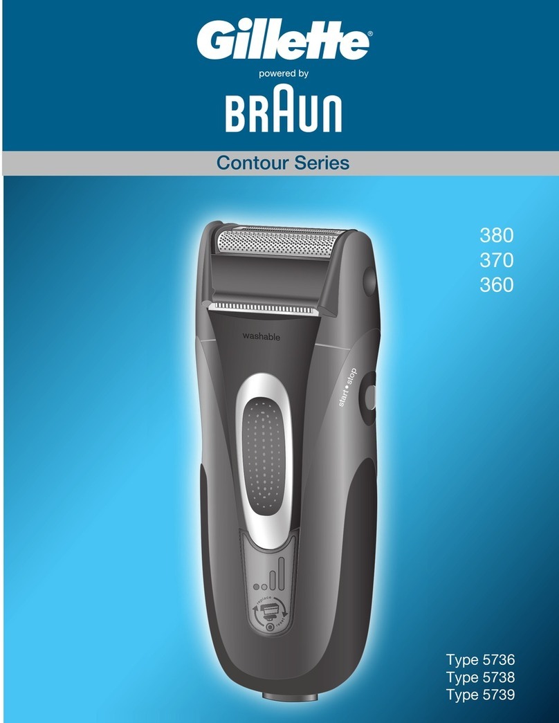 Braun 5736 User manual