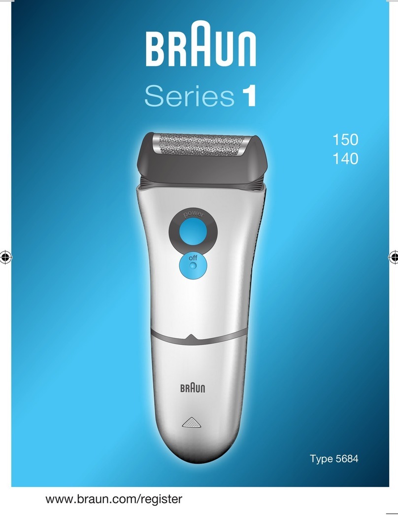Braun 5684 User manual