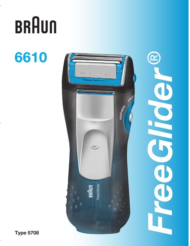 Braun 5708 owner's manual