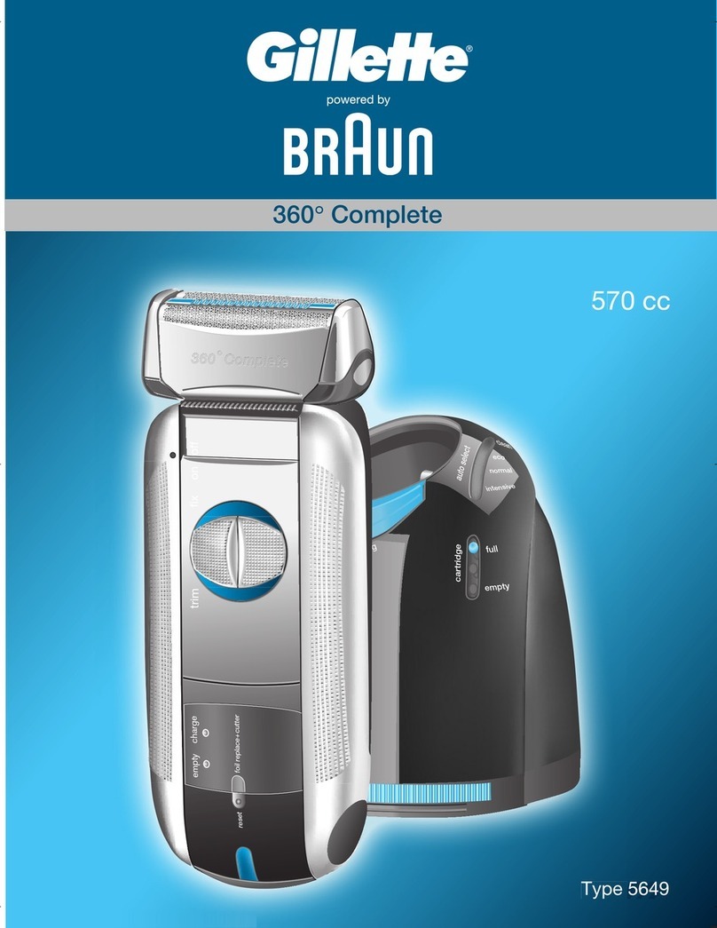 Braun 5649 User manual Braun 5649 User manual