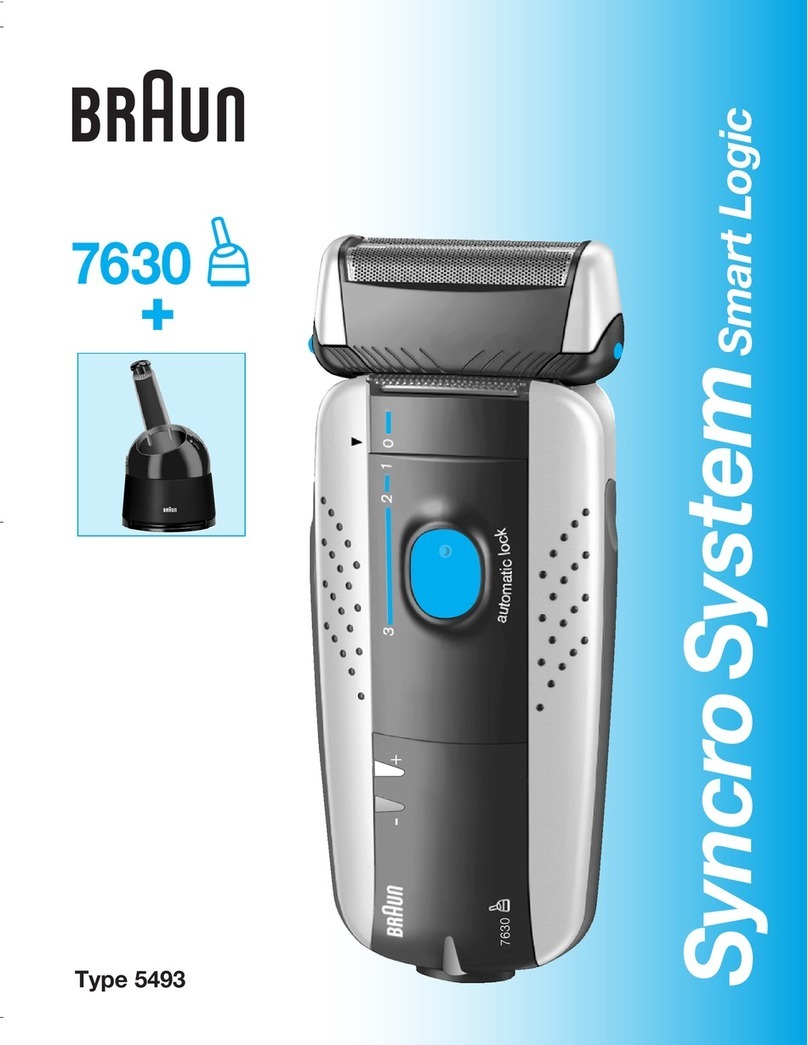 Braun SyncroSystem 7630 owner's manual