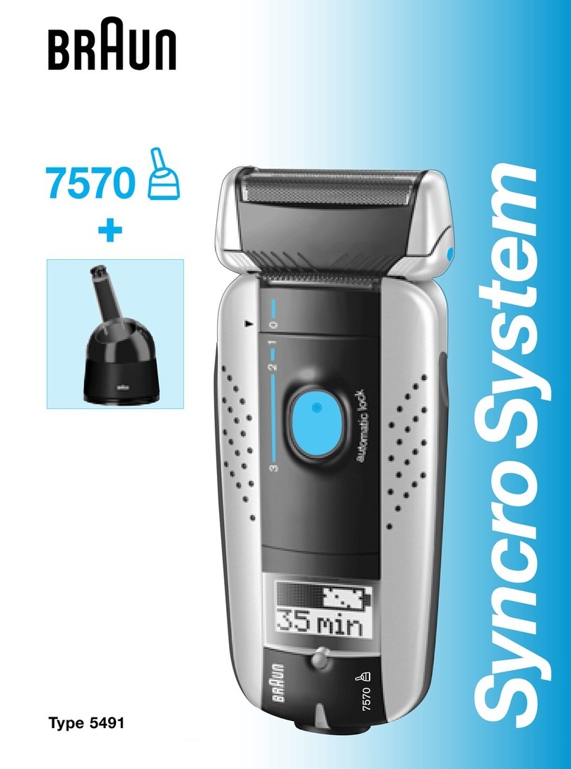 Braun Syncro System 7570 User manual
