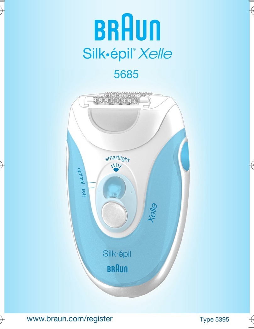 Braun Silk-epil Xelle 5685 user manual