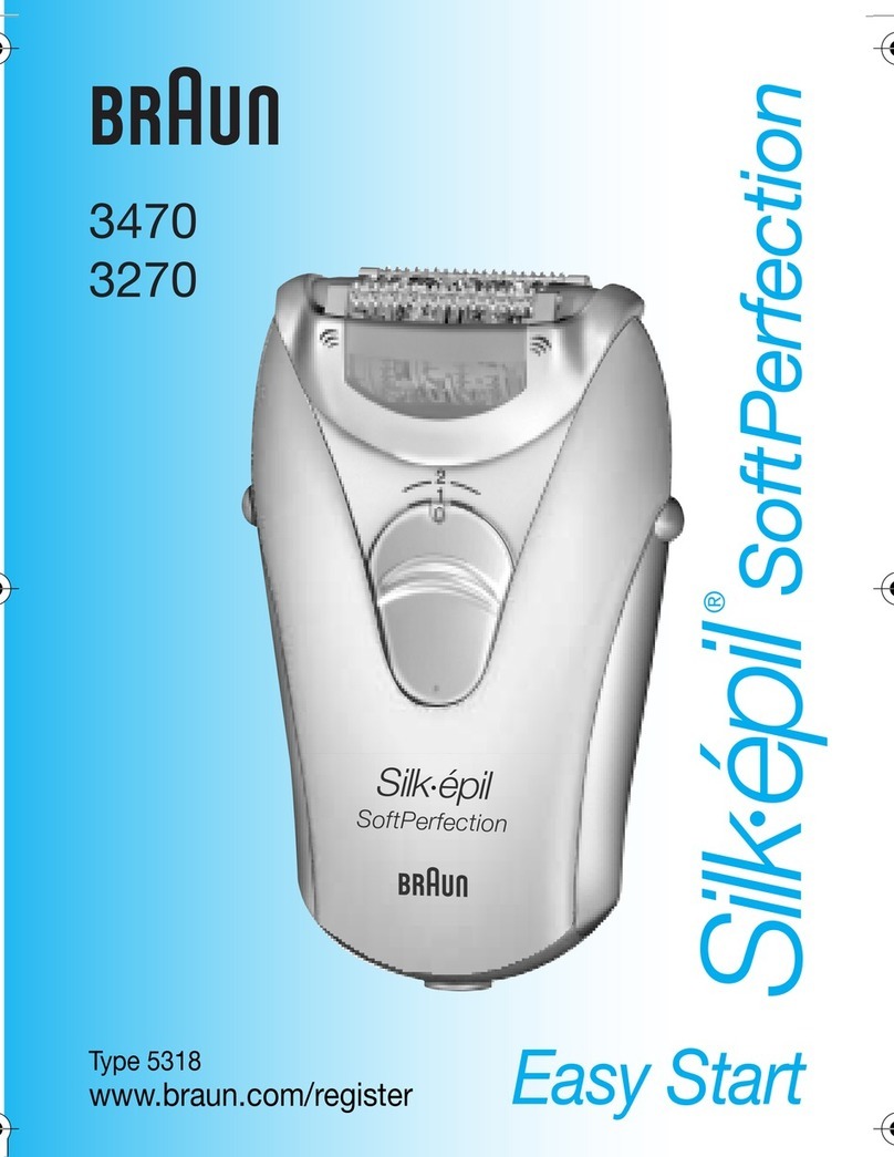 Braun Silk.epil 3470 user manual