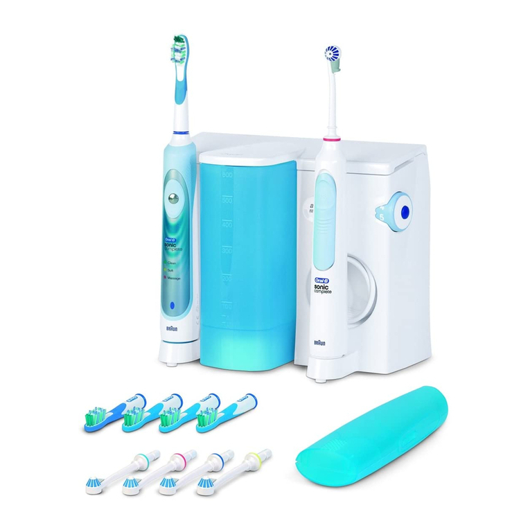 Braun Electric Toothbrush User manual