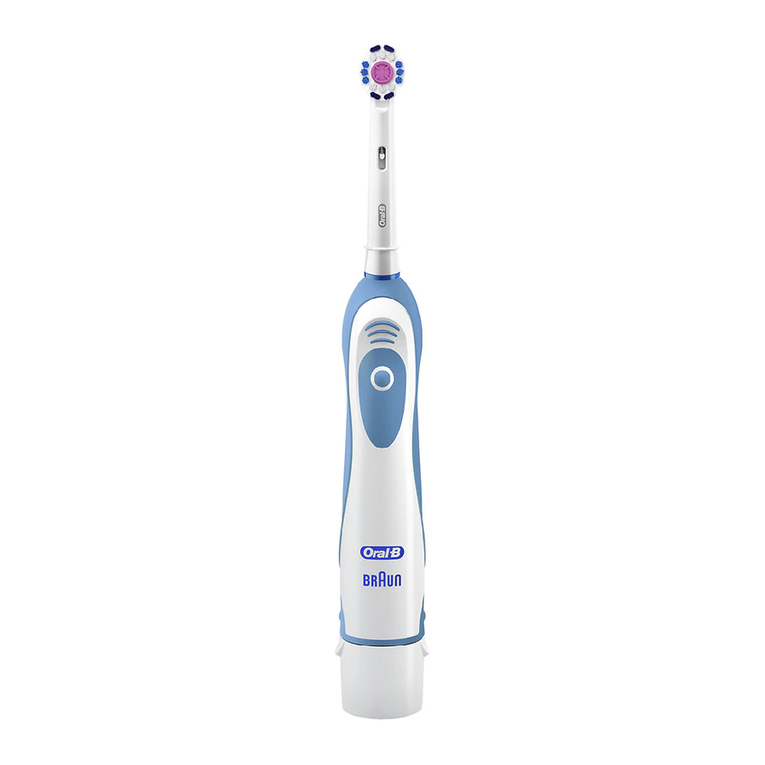 Braun Oral-B Plak Control D4010 User manual