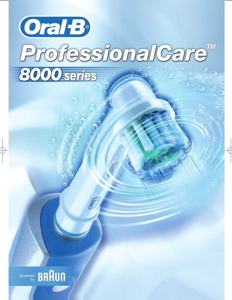 Braun 8000 series User manual