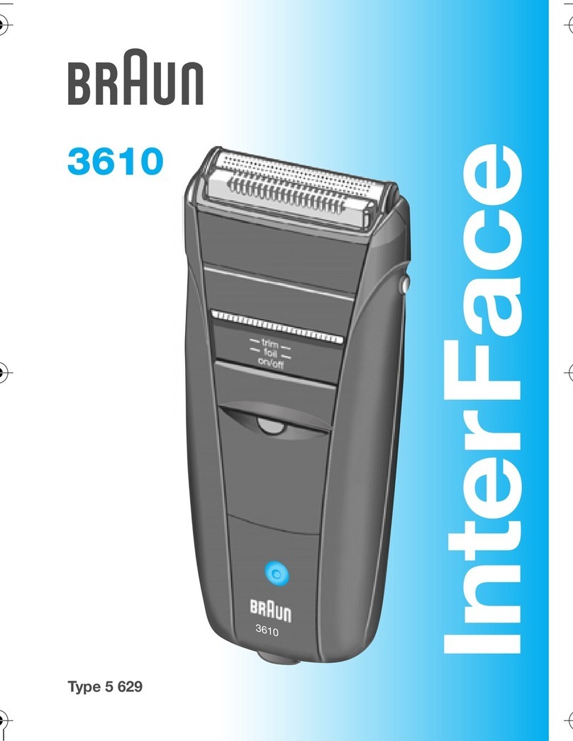 Braun InterFace 3610 User manual