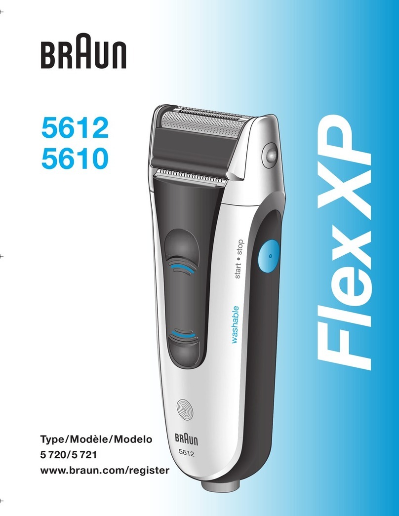 Braun Flex XP 5720 User manual