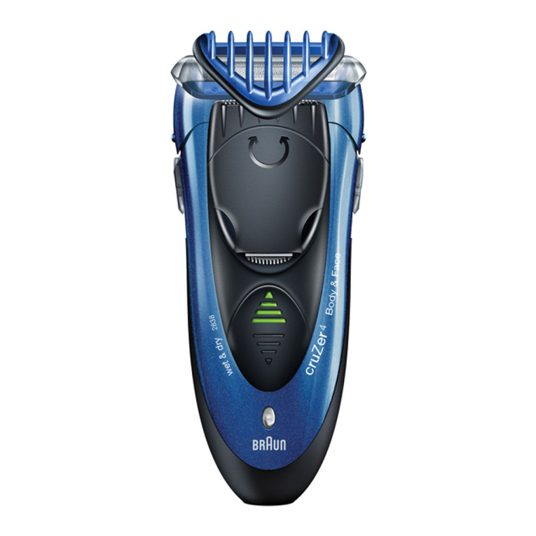 Braun Cruzer4 2838 User manual Braun Cruzer4 2838 User manual