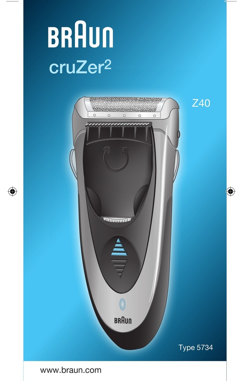 Braun CRUZER2 5734 User manual