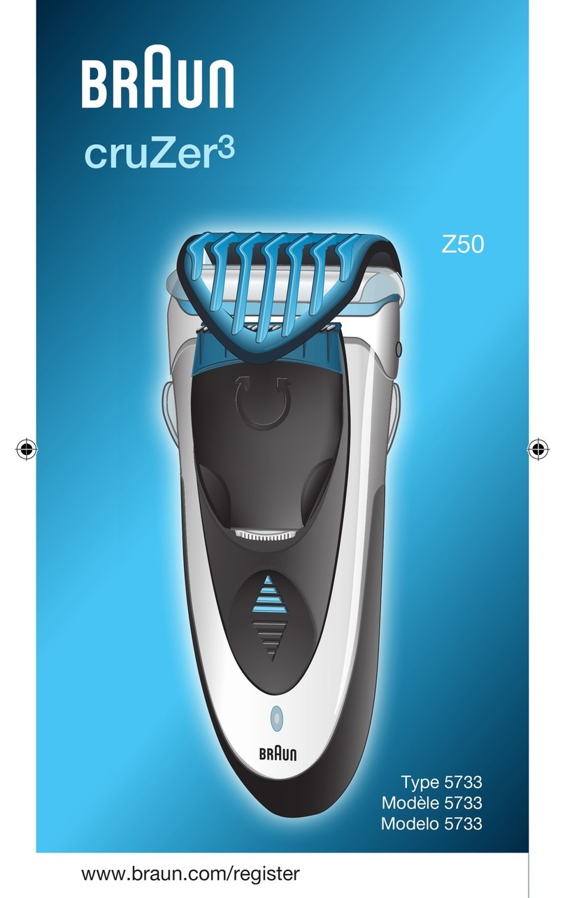 Braun CRUZER3 5733 User manual