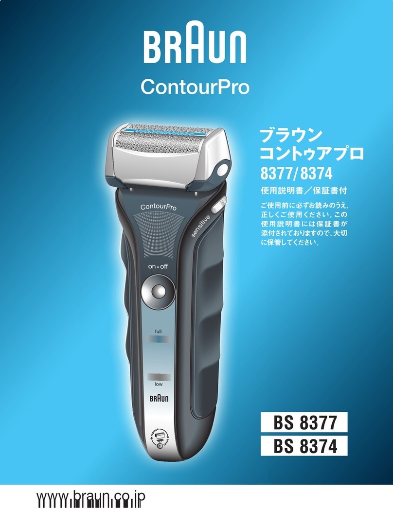 Braun ContourPro BS 8374 User manual
