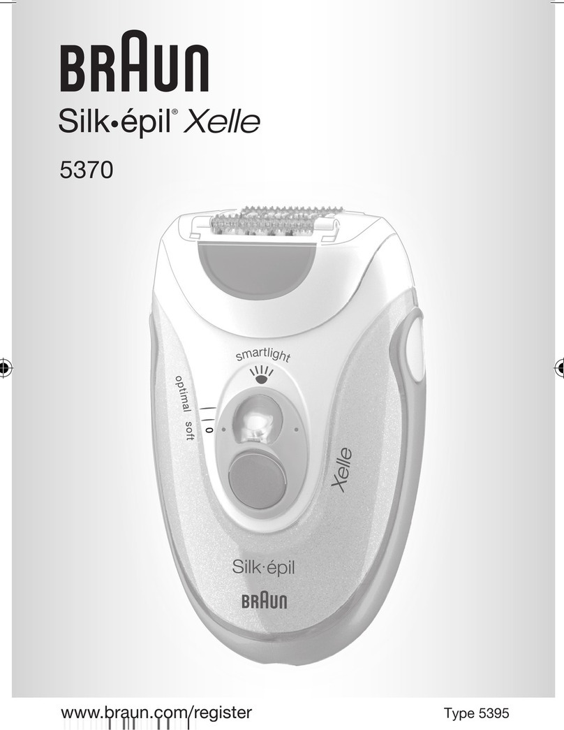 Braun Silk-epil Xelle 5370 User manual