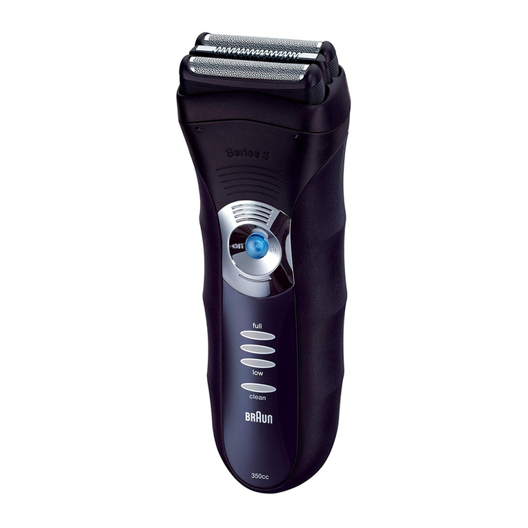 Braun SERIES3 350CC user manual