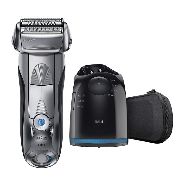 Braun Series7 720S-3 User manual